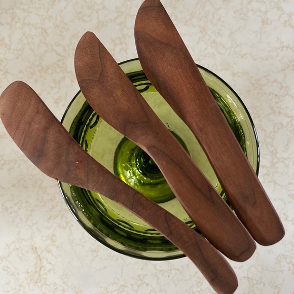 🌻Set of 3 Handmade Wooden Utensils - Picture 1 of 7